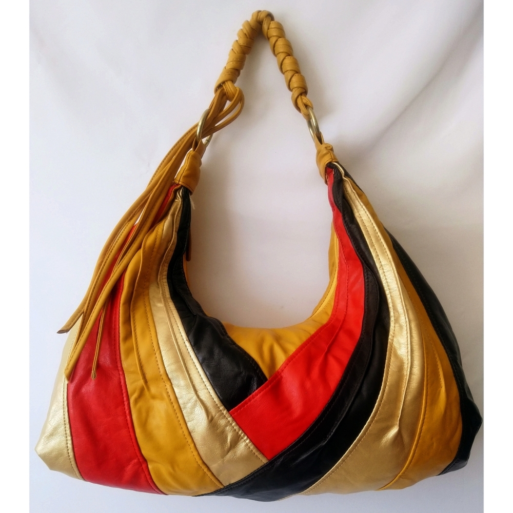 Multi color handbag